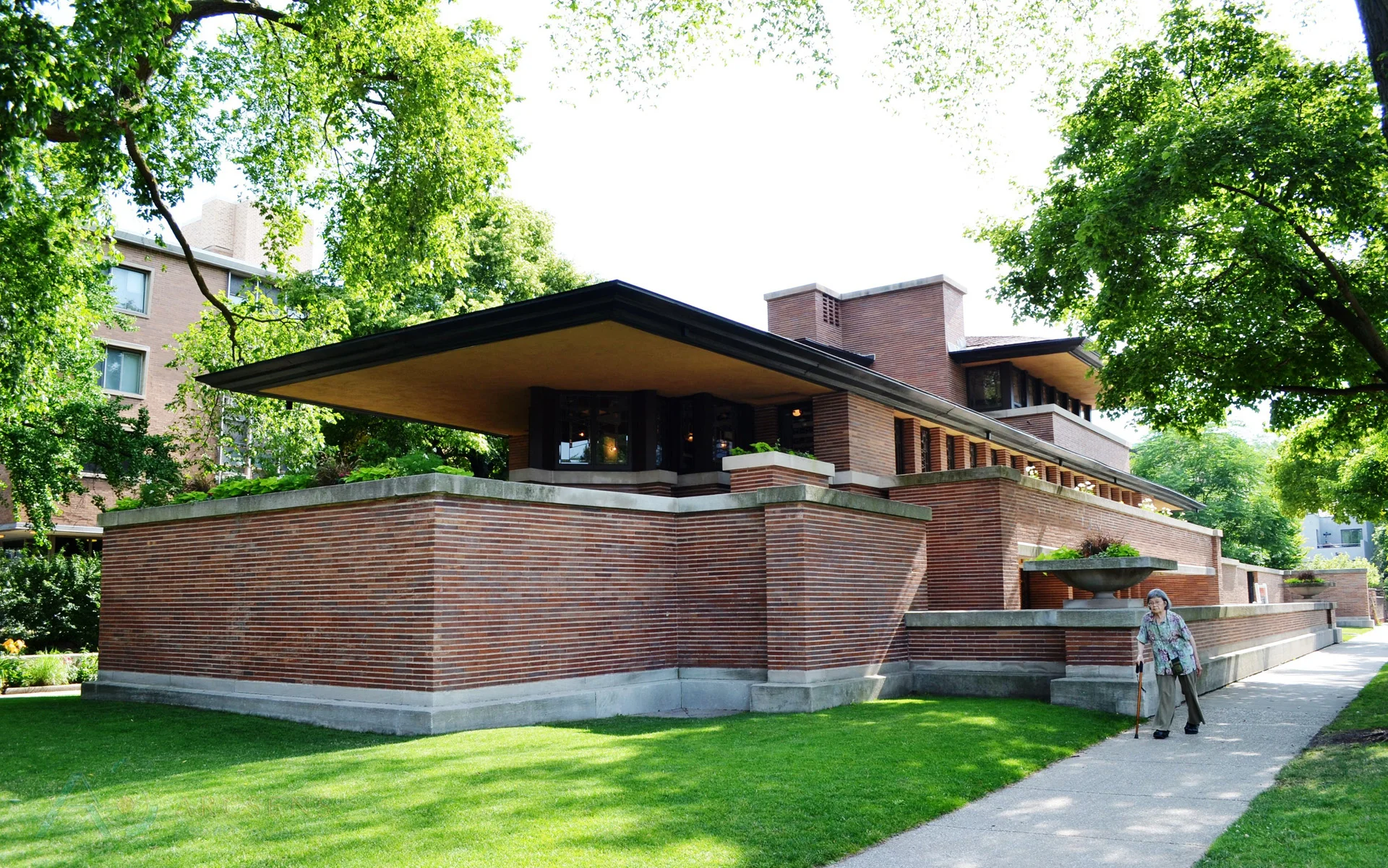 7 YẾU ĐIỂM TRONG CÁC CÔNG TRÌNH CỦA KIẾN TRÚC SƯ LỪNG DANH NGƯỜI MỸ - FRANK LLOYD WRIGHT 8 Công trình Robie House