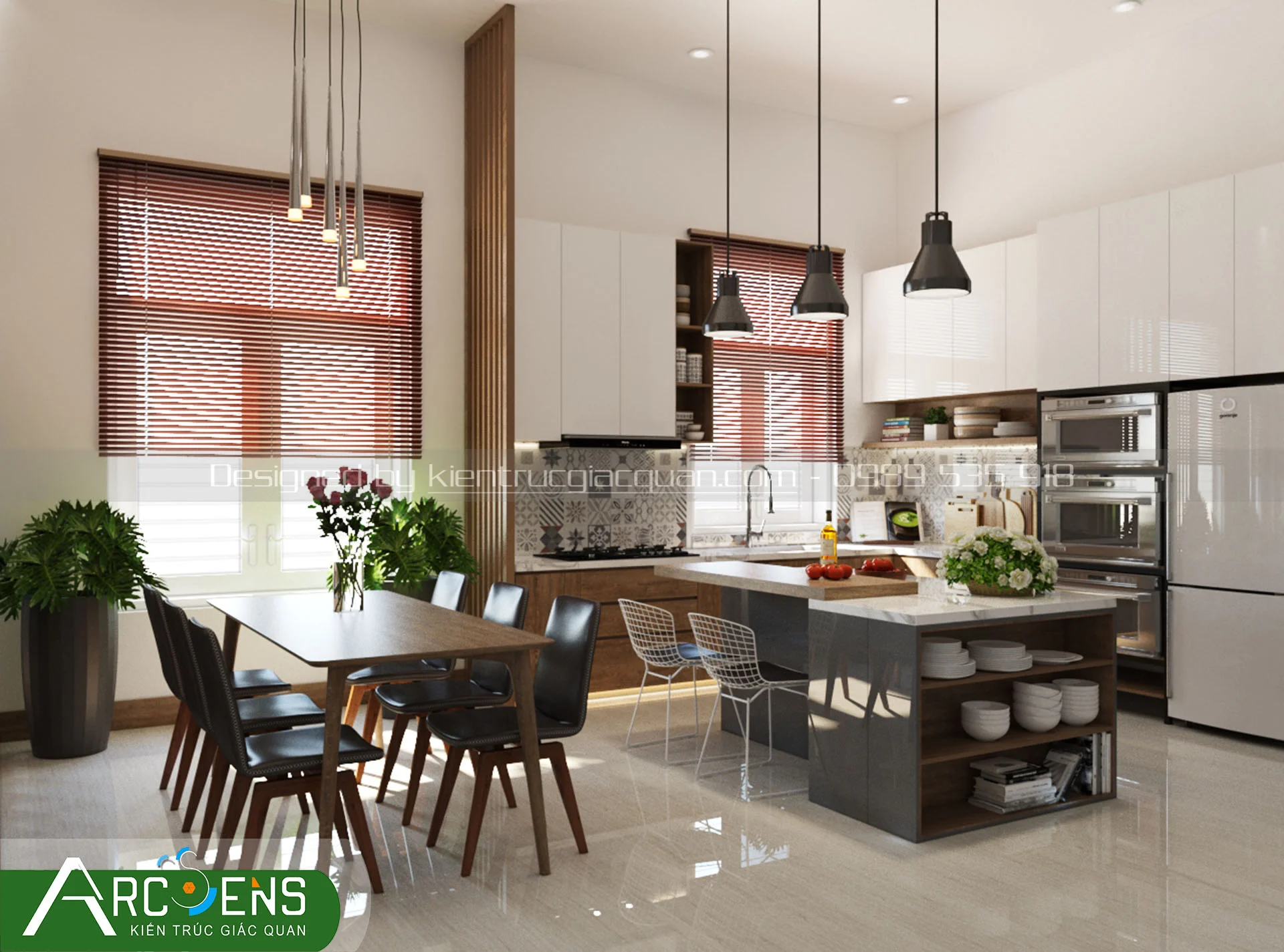 7 xu hướng thiết kế nội thất sẽ thống trị năm 2019 5 SU DUNG GACH RETRO