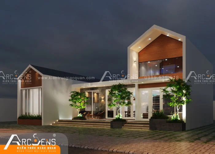 Đẹp lung linh biệt thự sinh thái hình khối - hơi thở mới chuẩn giới thượng lưu 1 biệt thự sinh thái