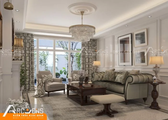 Thiết kế nội thất chung cư 75m2 đẹp mỹ mãn, gia chủ nào cũng mê 2 Thiet ke noi that chung cu 75m2 3 1