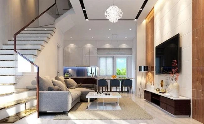 Thiết kế nhà phố đẹp sao cho hiện đại nhất 3 Nội thất hiện đại