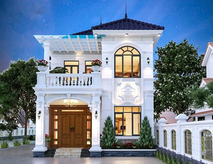 Thiết kế nhà phố đẹp sao cho hiện đại nhất 1 Nhà phố đẹp