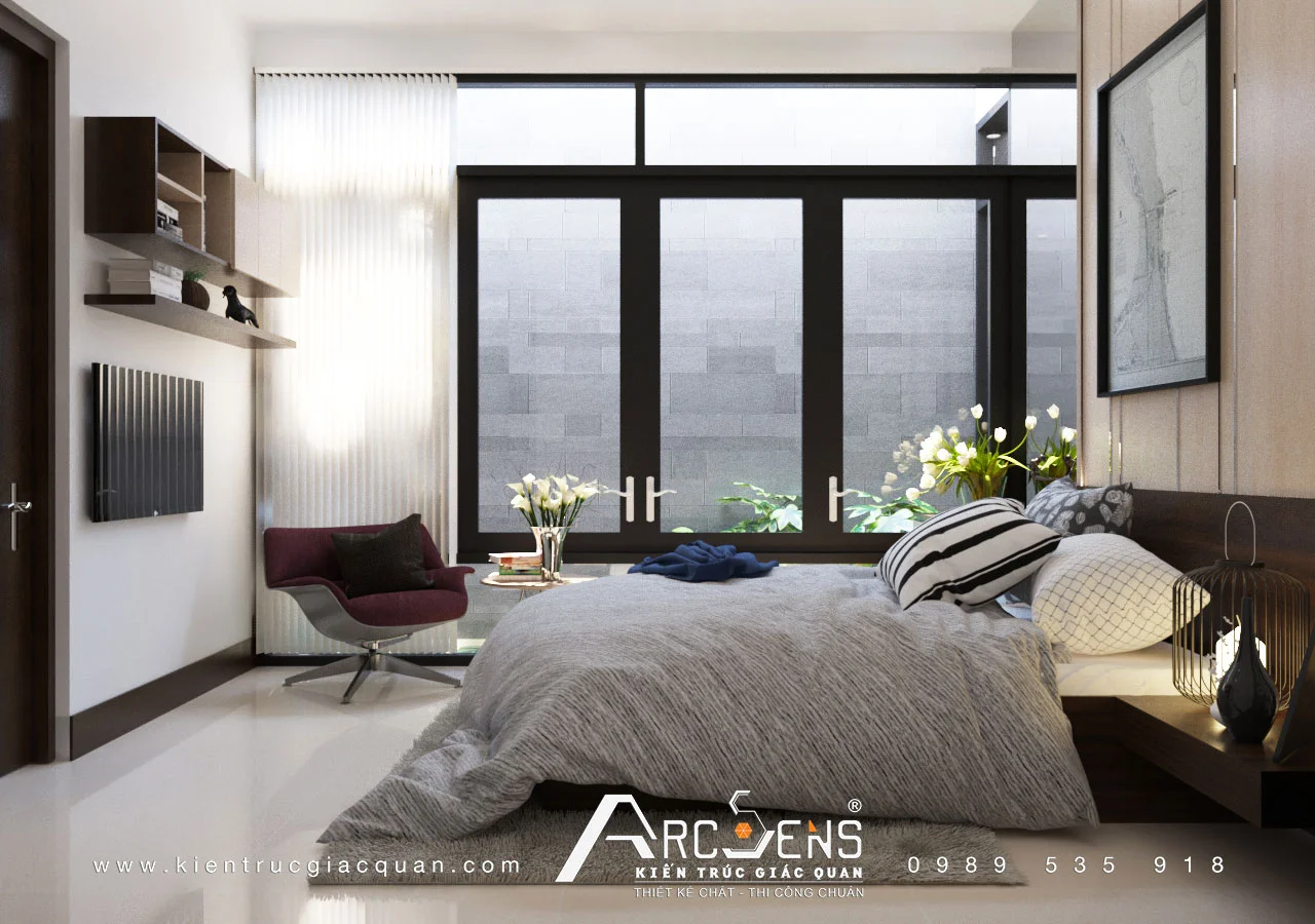 Len's House - Sức hút từ biệt thự hình khối hiện đại 2 tầng 7 biệt thự hình khối hiện đại