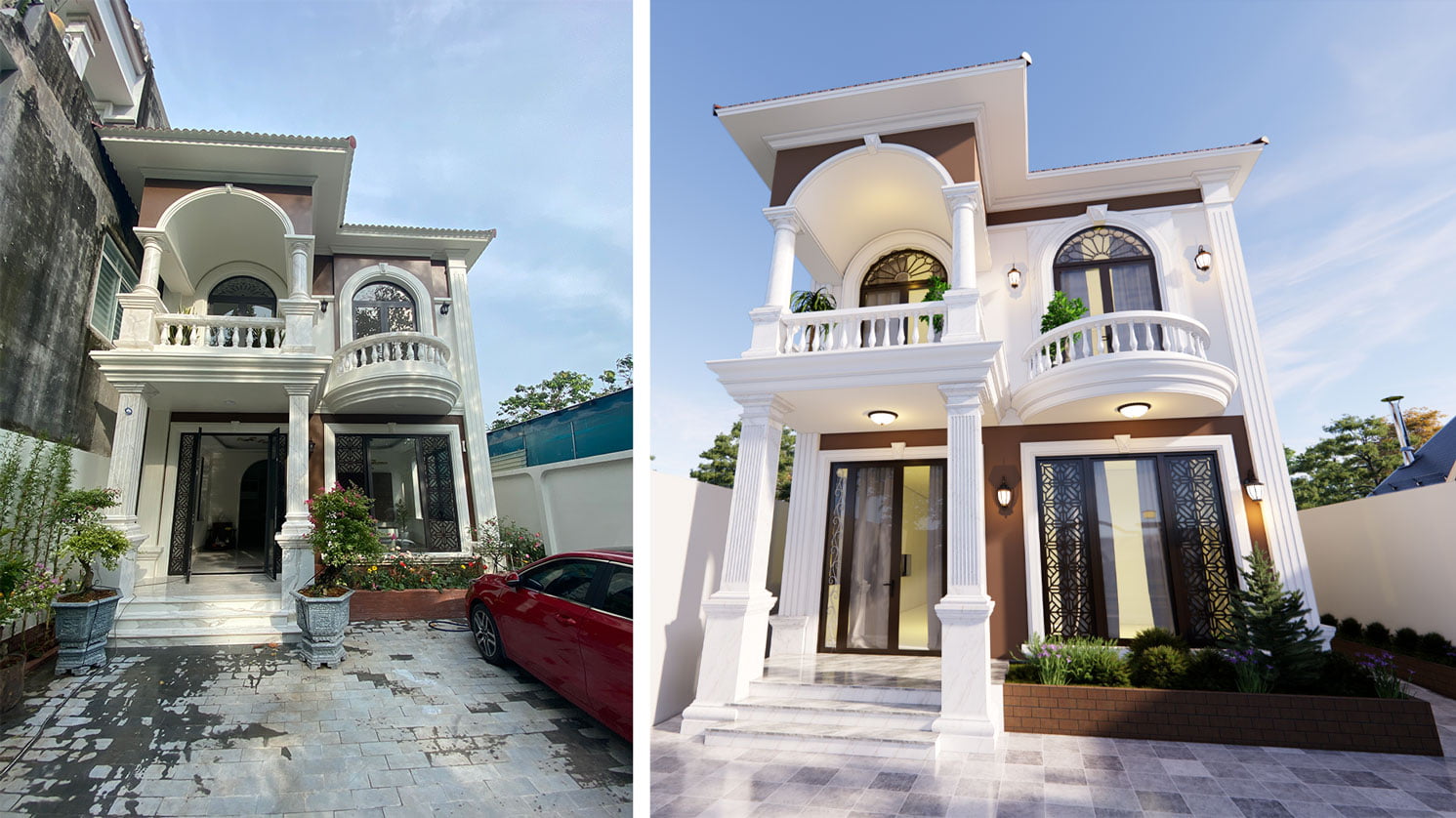biệt thự tân cổ điển