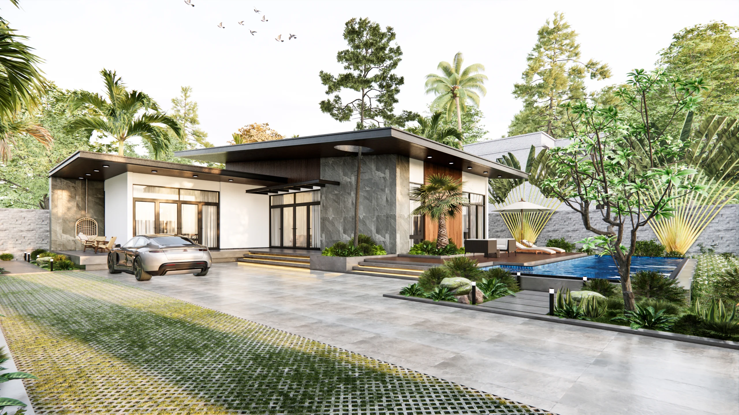 Đơn vị thi công biệt thự uy tín tại Phú Mỹ 2 thi công biệt thự Phú Mỹ